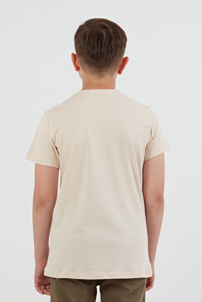 Fulla Moda Μπλουζάκι για αγόρι 100% Cruise Ship Time Printed