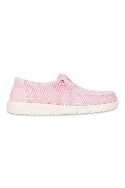 HEY DUDE 41878 Wendy Stretch Sox Pink Women's Shoes