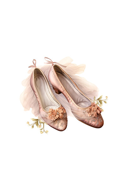 INOVATIX Set de 8 bucăți, autocolant pentru încălțăminte cu flori roz, INOVAT...