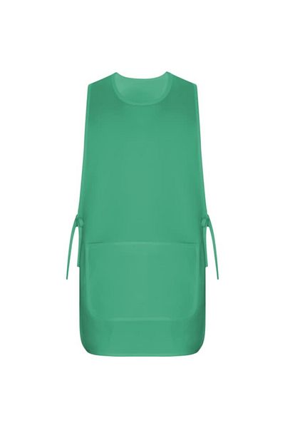 OEM Șorț dublu unisex reversibil cu două buzunare frontale și bretele laterale reglabile, verde