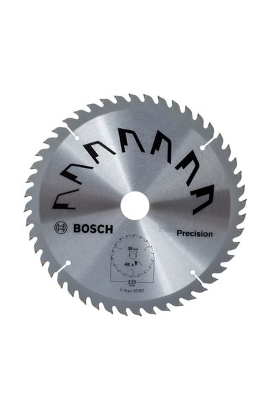 Bosch 48-Teeth Alternate Top Bevel Circular Saw Blade Silver 235mm
