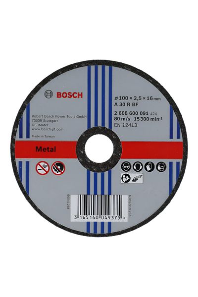 Bosch Expert for Metal Straight Cutting Disc Multicolor 100mm