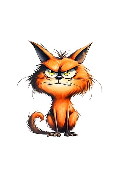 INOVATIX Set of 8 pieces, Simba Cat Sticker, INOVATIX®. 6 cm