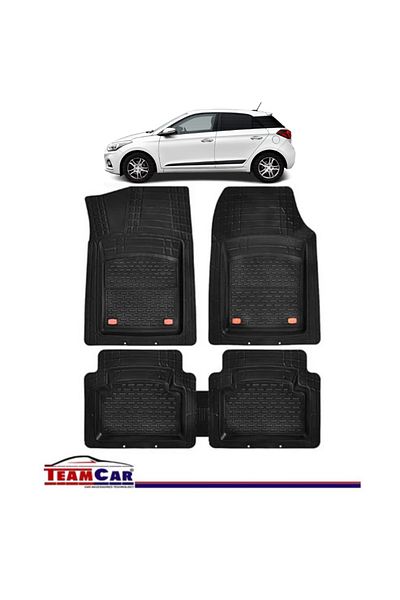 TEAMCAR Car Mats TeamCar® Hyundai i20 II (2014-2020) - Rubber Type Tray