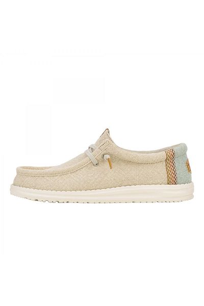HEY DUDE 43085 Wally Jute Beige Men's Shoes