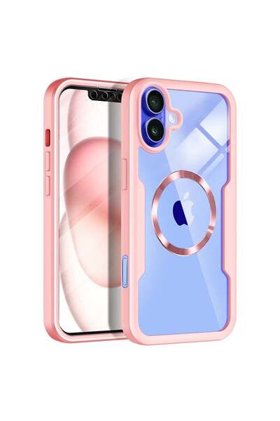 Techsuit Carcasă iPhone 16 + Folie - Techsuit ColorVerse 360 ​​MagSafe Series...