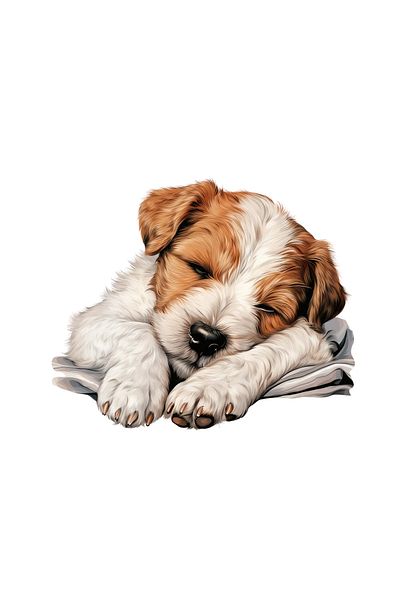 INOVATIX Set de 8 piese, autocolant Parson Russell Terrier, INOVATIX®. 6 cm