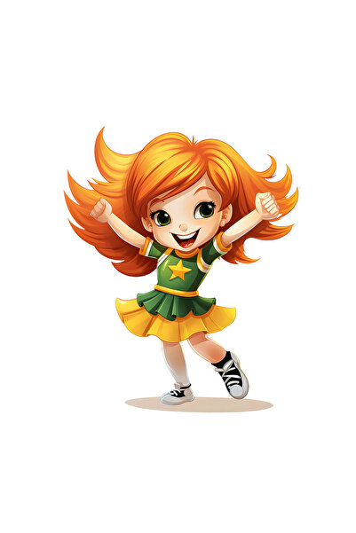 INOVATIX Set de 8 piese, autocolant păpușă miere, INOVATIX®. 6 cm