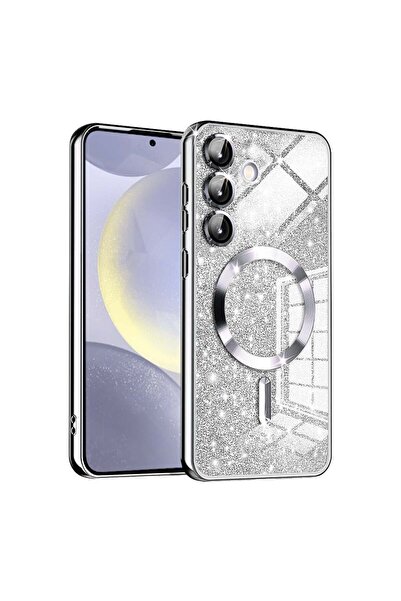 Techsuit Калъф за Samsung Galaxy S24 Plus - Techsuit Luxury Glitter MagSafe -...