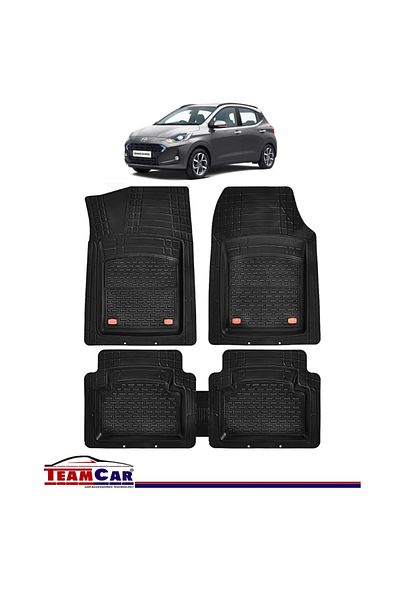 TEAMCAR Covorașe auto Hyundai i10 II (2013-2020) - Tip tavă din cauciuc