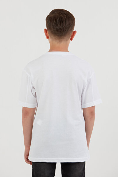 Fulla Moda Μπλουζάκι για αγόρι με στάμπα αρκουδάκι