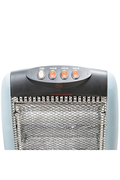 Zass Radiator with Halogen Zass HS 07, 3 power levels: 400W / 800W / 1200W