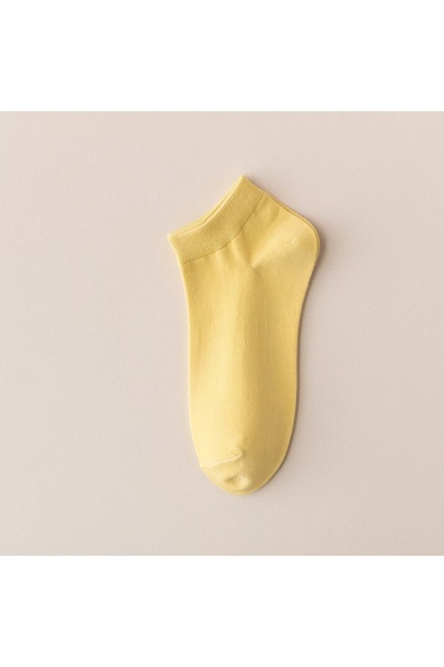 delis Sosete pentru dama, SS0185, Galben, marime universala