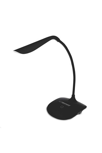 ESPERANZA LED lamp, Esperanza Acrux ELD103K, flexible arm 21 cm, dual power supply, cable 110 cm, 4 x AAA
