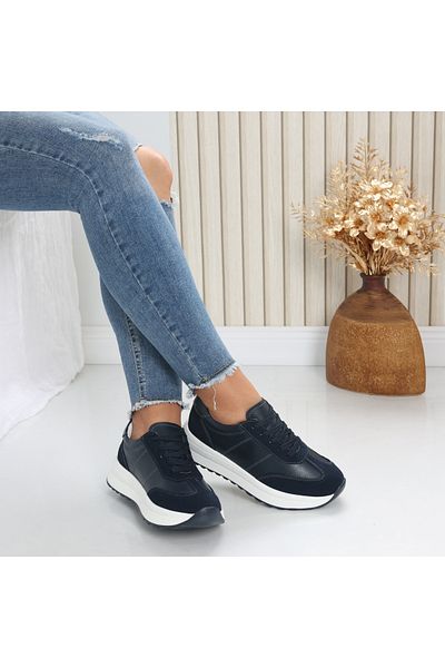 MODA STİL Women's casual shoes Bluemarin made of natural leather Bella, 37