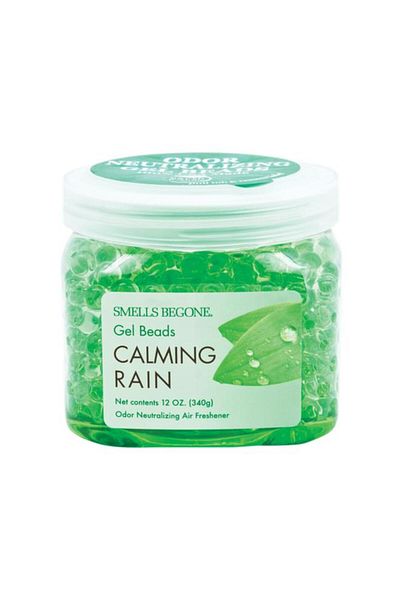 Generic Smells Begone Calming Rain Odor Neutralizing Air Freshener Gel Beads Green 340g