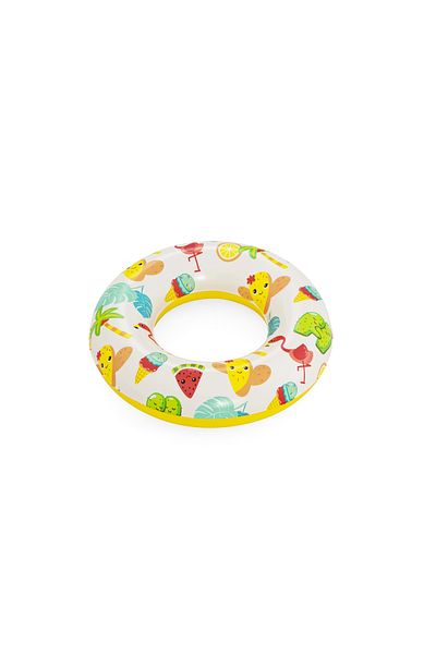 BESTWAY INFLATABLE POOL 2 RINGS 122X20 CM