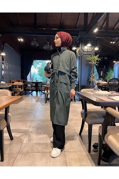buhu butik Trench Tunic