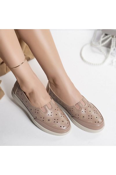 MODA STİL Women's casual pink shoes, eco-leather Liko, 39