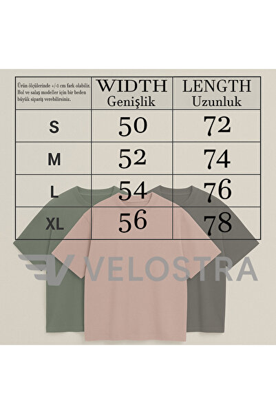 Velostra Unisex Nordic Icon Printed Oversize T-Shirt