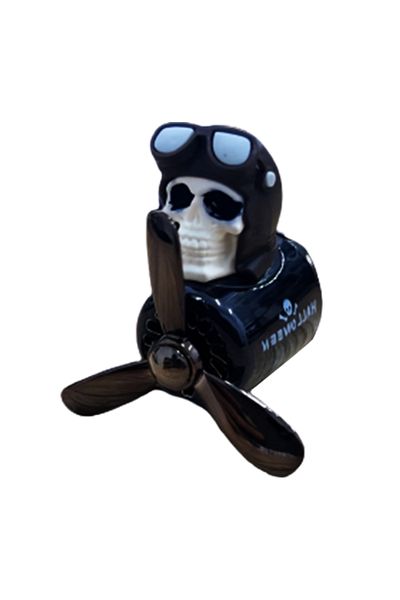 Teno Teno® Car Pilot Skeleton Aromatherapy Diffuser, air freshener kit, 2 scents included