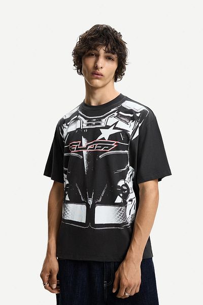 Bershka Short sleeve T-shirt with print