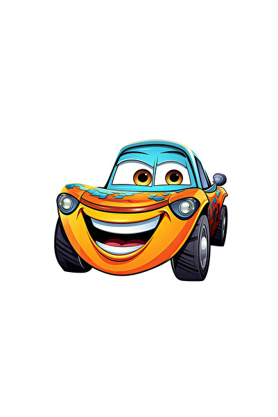 INOVATIX Set de 8 autocolante auto cu zâmbete, INOVATIX®. 6 cm