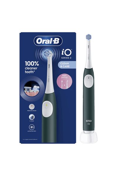 Oral-B Periuță de dinți electrică iO 2, 3 moduri de curățare, albă
