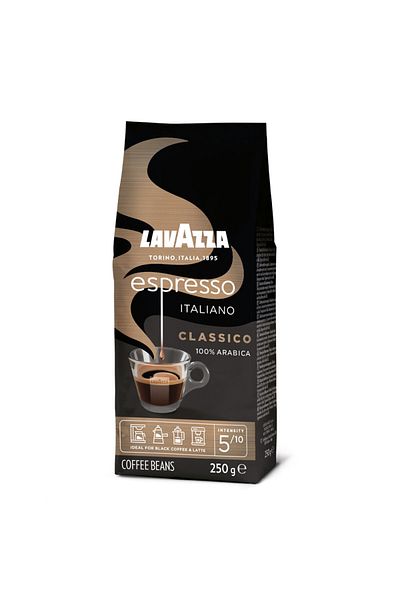 LavAzza حبوب قهوة لافازا اسبريسو ايتاليانو كلاسيكو 250 جرام