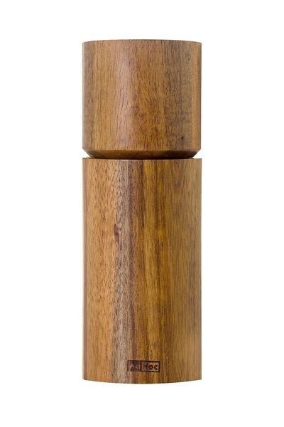 ADHOC ACACIA Pfeffer وSalzmühle، آلية من الخشب والسيراميك الطبيعي