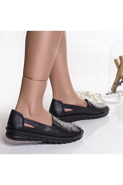 MODA STİL Women's casual black shoes, moilo, 38