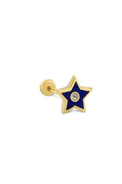 Fay Yamaner 14K Gold Star Piercing