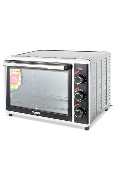 Zass Cuptor electric cu rotisor Zass ZEO 42 CR, Capacitate 42L, 1800W, Tempor...