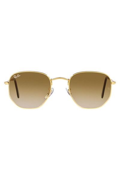 Ray-Ban Women's Sunglasses Ray-Ban RB3548 001/51, Gold, Round, 54 mm