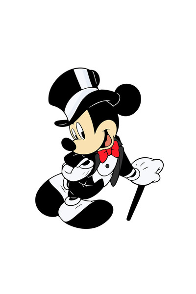 INOVATIX Σετ 8 τεμαχίων, Μίκυ Μάους με φράκο και καπέλο, INOVATIX®. 6 εκ.