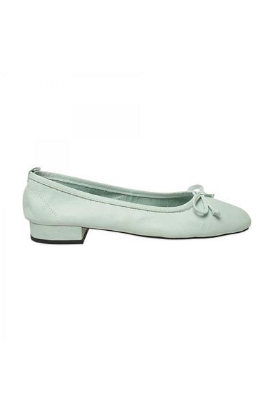 Mammamia D25Ya-810Z Daily Light Green Women's Ballerinas