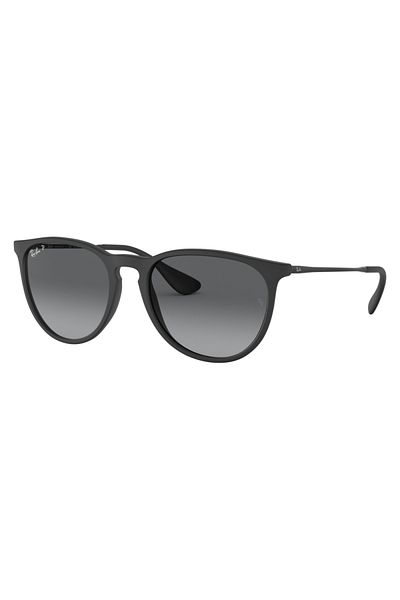 Ray-Ban Women's Polarized Sunglasses Ray-Ban RB4171 622/T3, Black, Round, 54 mm