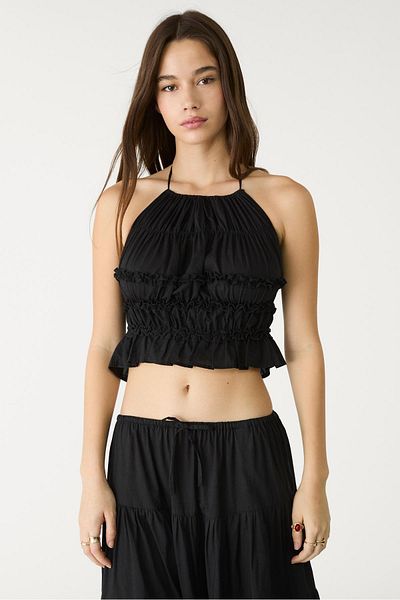Stradivarius Open back halter top
