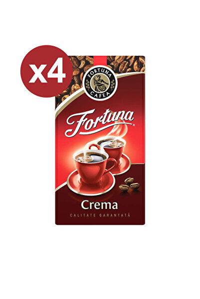 Fortuna Cremă de cafea măcinată roșie 500g x4 buc