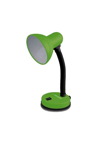 ESPERANZA Desk lamp with flexible arm, Esperanza Vega 94377, 31cm height, E27 socket, green
