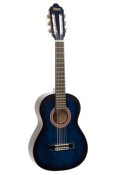 VALENCIA VC101BUS, classical guitar, 1/4 size, sunburst blue finish