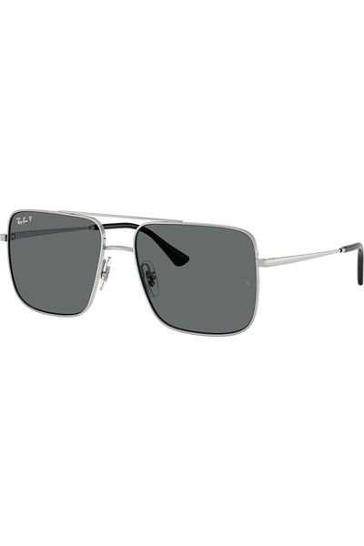 Ray-Ban Ochelari de soare bărbați Ray-Ban RB3758 003/81 56, Metal, Argintiu, 56 mm