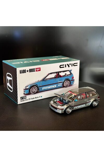 mini gt CHASE Kaido House x Mini GT Honda Civic (EF) Kaido Works V1