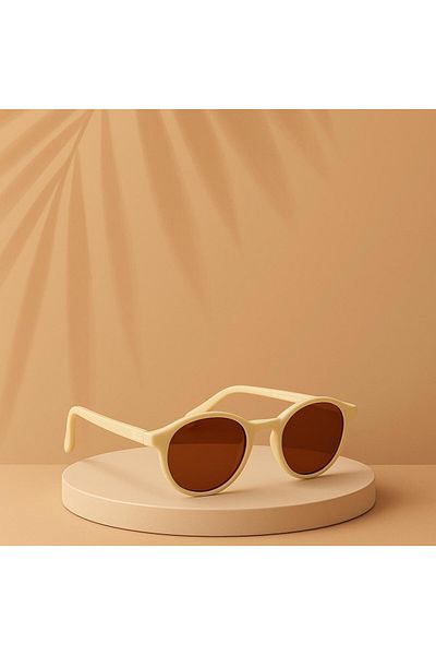 Tics Bugsy 3-7 Years Old Children's Sunglasses -Cream