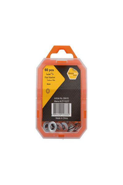 HONEYBEE 60-Piece Precisely Engineered High Load Bearing Flat Washer