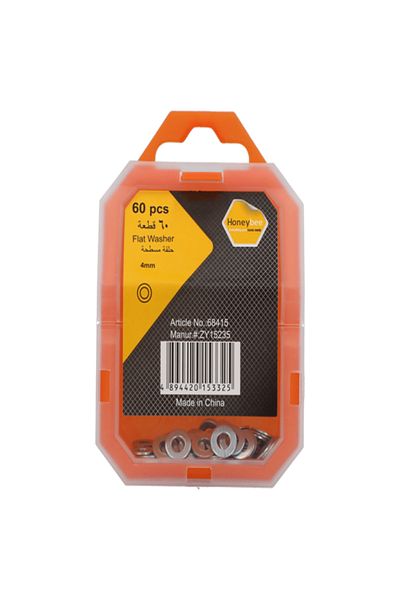 HONEYBEE 60-Piece Precisely Engineered High Load Bearing Flat Washer
