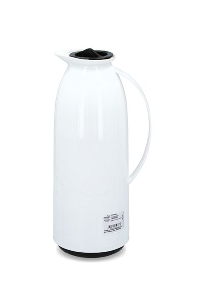 Invıcta Elegant and Durable Design Hot and Cold Vacuum Flask White 1 Liter