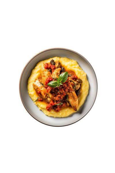 INOVATIX Set de 8 bucăți, Polenta cu autocolant de pui, INOVATIX®. 6 cm