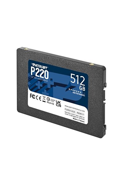 Patriot PT SSD 512GB SATA-III 2.5 P220S512G25