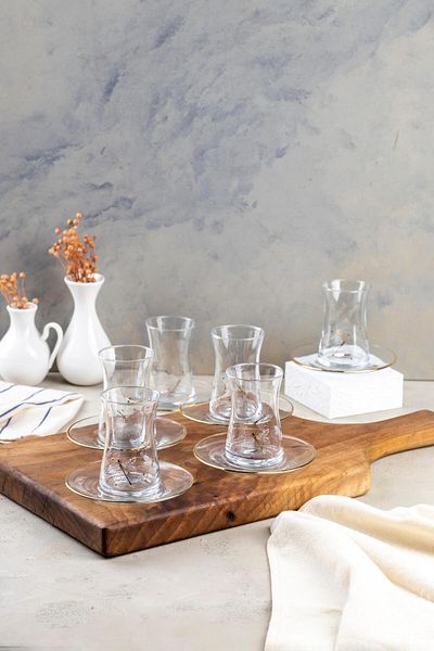 FH finehome Dragonfly 12 Piece Tea Set 170 Cc